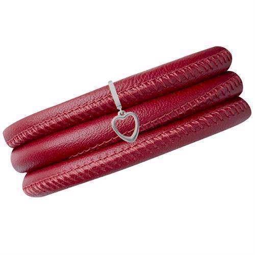Image of Sølv Big Heart armbånd fra Christina Collect, 70 cm
